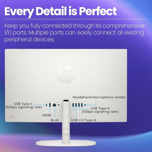 HP Pavilion 27-D0057C ALL-In-One Touch SCREFTOP ، AMD RYZEN 7 4800H ، 12GB RAM ، 256GB SSD 1TB HDD ، AMD Radeon Graphics ، Windows 10 Home ، 13Z70AAR#ABA (READED) in Kuwait