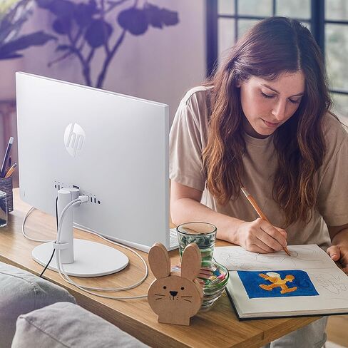 HP Pavilion 27-D0057C ALL-In-One Touch SCREFTOP ، AMD RYZEN 7 4800H ، 12GB RAM ، 256GB SSD 1TB HDD ، AMD Radeon Graphics ، Windows 10 Home ، 13Z70AAR#ABA (READED) in Kuwait