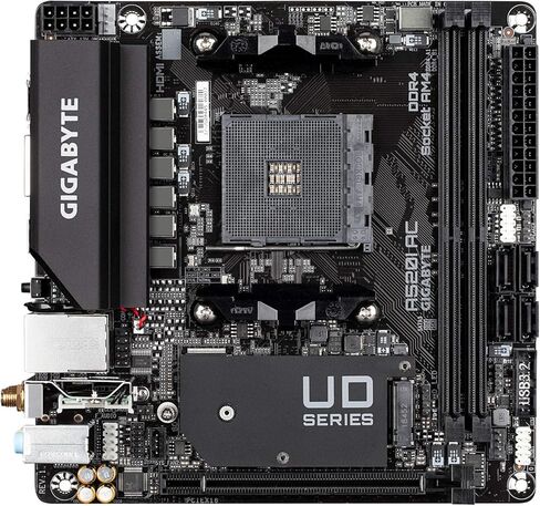 Cooler Master NR200 White SFF Small Form Form Form Mini-ITX Case & Gigabyte A520i AC in Saudi Arabia