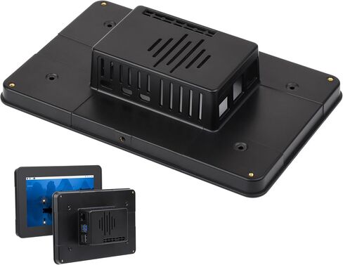 Protective Case Compatible with Raspberry Pi 7inch Touch Display 2 and Raspberry Pi 5, Support Multiple 7inch Screens, Supports Installing RPi Hats, Reserved Rich Interfaces in Saudi Arabia