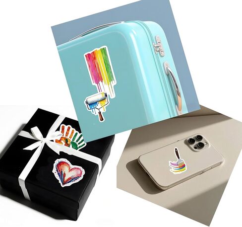200-PCS Holographic Book Stickers, Bookish Stickers for Adults & Kids and Kindle Cases Water Bottles Journal Scrapbook Laptop, Reading Glitter Vinyl Decals, Book Lover Decor in Kuwait