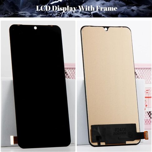 Incell for Vivo V21 5G LCD Display for Vivo V21 5G Screen ReplaceTET for Vivo V21 5G V2050 Displizer Displizer Screens Displize Assembly بدون إطار (أسود) in Saudi Arabia