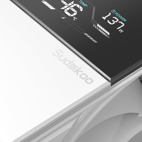 SK700V White AM5 مبرد الهواء الرقمي ، تصميم برج واحد ، مروحة تقنية عالية الأداء ، و 7 أنابيب حرارة نحاسية ، قفل L-rail ، تبديد حرارة 220 واط in Kuwait