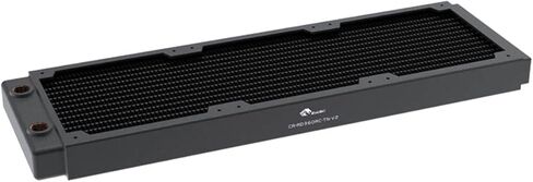 Bykski 360mm x 30mm RC Series PC Water Cooling Radiator, 120mm x 3, Triple Fan (CR-RD360RC-TN-V2) - White in Saudi Arabia