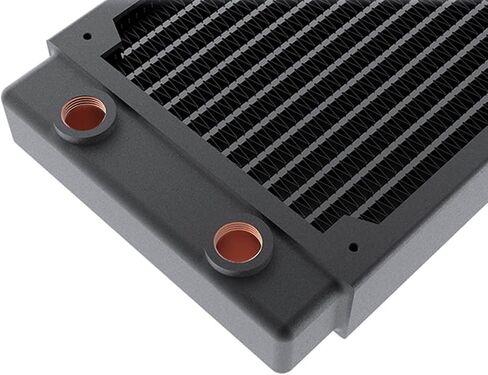 Bykski 360mm x 30mm RC Series PC Water Cooling Radiator, 120mm x 3, Triple Fan (CR-RD360RC-TN-V2) - White in Saudi Arabia