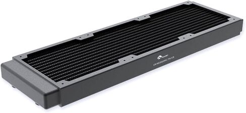 Bykski 360mm x 30mm RC Series PC Water Cooling Radiator, 120mm x 3, Triple Fan (CR-RD360RC-TN-V2) - White in Saudi Arabia