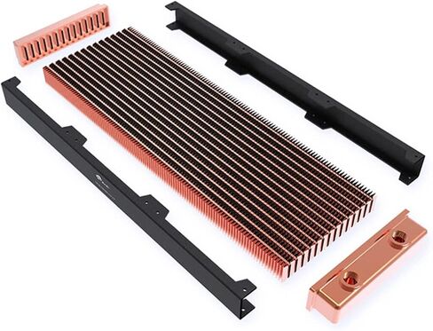 Bykski 360mm x 30mm RC Series PC Water Cooling Radiator, 120mm x 3, Triple Fan (CR-RD360RC-TN-V2) - White in Saudi Arabia