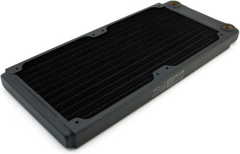 XSPC TX240 Ultra Thin Radiator ، 120 مم × 2 ، مروحة مزدوجة ، أسود in Saudi Arabia