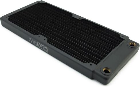 XSPC TX240 Ultra Thin Radiator ، 120 مم × 2 ، مروحة مزدوجة ، أسود in Saudi Arabia