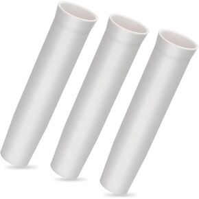 3X 1-5/8 inch Flared White Vinyl Inserts for Fishing Rod Holder, 9 Inches Length Suitable for Ships, Boats, Marines 3PCS in Saudi Arabia