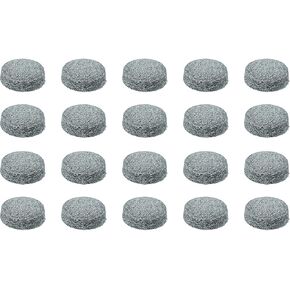 M METERXITY 20 Pack Pool Cue Tips - Billiard Cue Replacement Tip, Wear-Resistant, Apply to Pool Cues/Snooker (9mm Dia, Blue) in Kuwait