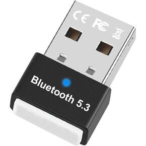1* USB Bluetooth 5.3 Adapter for PC, Bluetooth Dongle Mini USB Adapter in Saudi Arabia