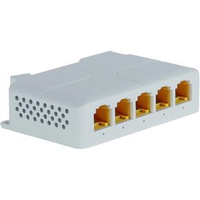 Network POE Extender 1 POE Input 4 POE Output Support 3 Levels Cascade Up to 1300FT 1000Mbps Transmission for IP Camera in Saudi Arabia