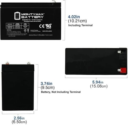 Mighty Max Battery RBC9 UPS Complete Replacement Battery Kit for APC Cartridge #9 in Saudi Arabia
