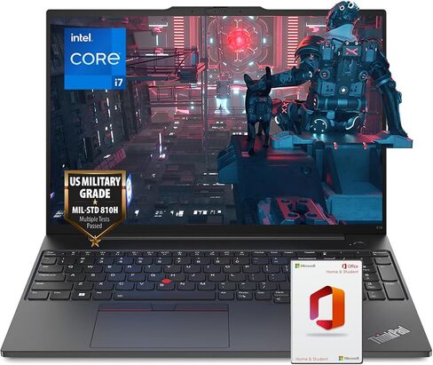 لينوفو - نوت بوك يوجا 6 بشاشة لمس 13.3 انش WUXGA - AMD رايزن 7 - ذاكرة 16GB - 1TB SSD - ازرق مخضر داكن in Kuwait