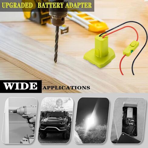 Battery Adapter Compatible for Kobalt 24V Battery Dock Power Connector for Rc Car Rc Toy 12 Gauge Robotics with Wire Terminals in Kuwait