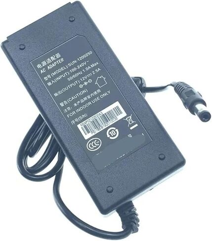Monitor Power Supply 12V 2.5A 30W 5.5x2.5mm AC Adapter(AU Plug) in Saudi Arabia