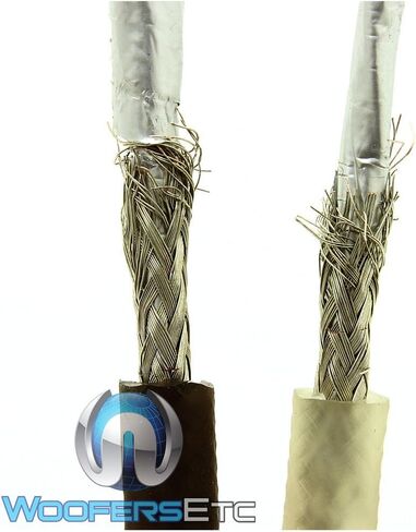 Sundown Audio 20 Foot Saz 2-Channel Solid 100% OFC Copper Twisted RCA Wire in Saudi Arabia