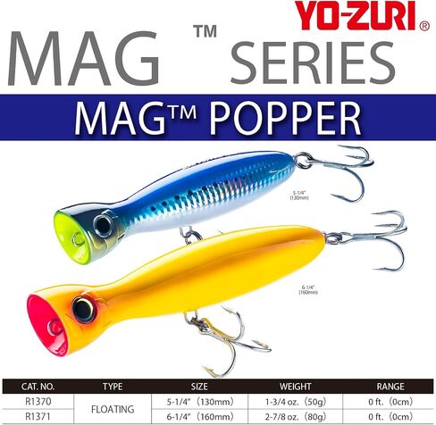Duel Yo Zuri R Mag Popper ' F Mm 1 4 in Saudi Arabia