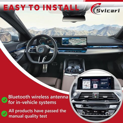 Fakra Antenna Aerial Bluetooth WiFi Antenna Adapter Plug Connector Cable Fit for BMW NBT EVO ID4 ID5 ID6 i-Drive Carplay in Saudi Arabia