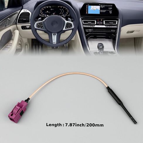 Fakra Antenna Aerial Bluetooth WiFi Antenna Adapter Plug Connector Cable Fit for BMW NBT EVO ID4 ID5 ID6 i-Drive Carplay in Saudi Arabia