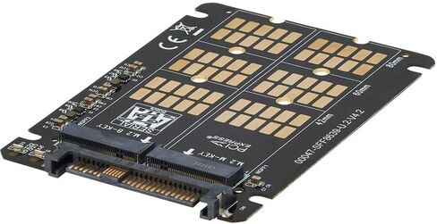 Tripp Lite Eaton Series P970-U2M2 U.2 SFF-8639 to M.2 NVMe/SATA SSD Adapter 2242/2260/2280, PCIe 3.0, Plug & Play, Cloud Care Pre-Configured Bundle Eligible (50 Pack) in Saudi Arabia