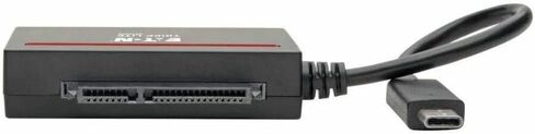 Tripp Lite Eaton U438-CF-SATA-5G USB-C إلى محول CFAST 2.0 و 2.5 بوصة SATA III ، USB 3.1 5GBPS ، لحزمة 2TB SSD/HDD ، WIN/MAC/LINUX ، قارئ محمول ، حزمة Cloud Care Pre-Configured مؤهلة (1 حزمة) in Saudi Arabia