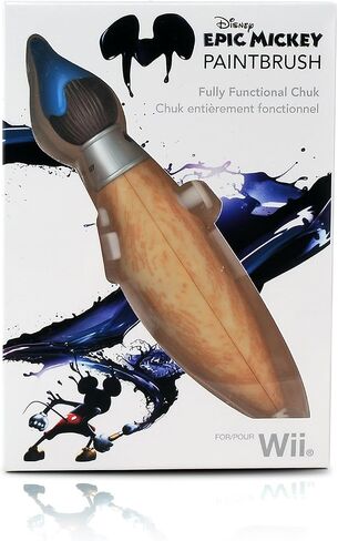 PDP Wii Epic Mickey Paintbrush Nunchuk (Renewed) in Saudi Arabia