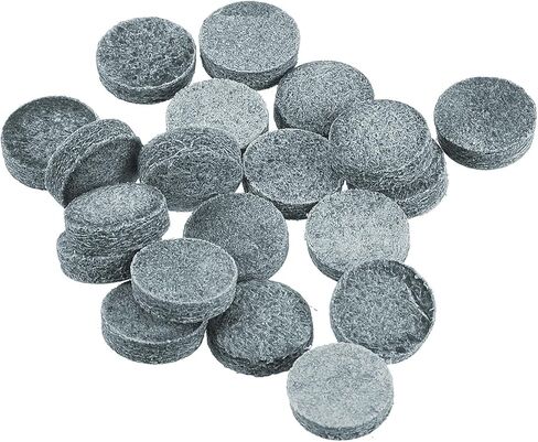 M METERXITY 20 Pack Pool Cue Tips - Billiard Cue Replacement Tip, Wear-Resistant, Apply to Pool Cues/Snooker (9mm Dia, Blue) in Kuwait