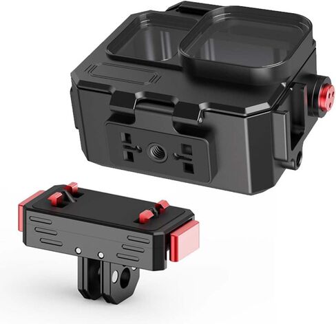 Metal Dive Housing Compatible with Insta360 AcePro2 Action Camera,Waterproof up to 80m,Dive Case Shell for Ace Pro 2 Action Camera (Magnetic Foldable Dual - Card Version) in Saudi Arabia