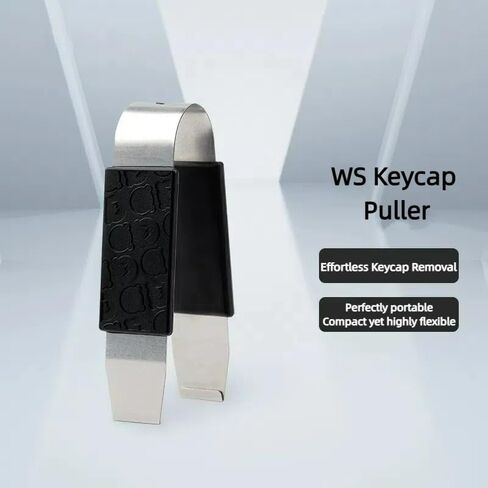 MELETRIX WS Keycap Puller, Metal Keycap Remover Key Cap Removal Tool for Mechanical Keyboard Removing Fixing Tools 1U 3U Size (S+L) in Saudi Arabia