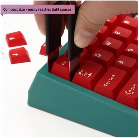 MELETRIX WS Keycap Puller, Metal Keycap Remover Key Cap Removal Tool for Mechanical Keyboard Removing Fixing Tools 1U 3U Size (S+L) in Saudi Arabia