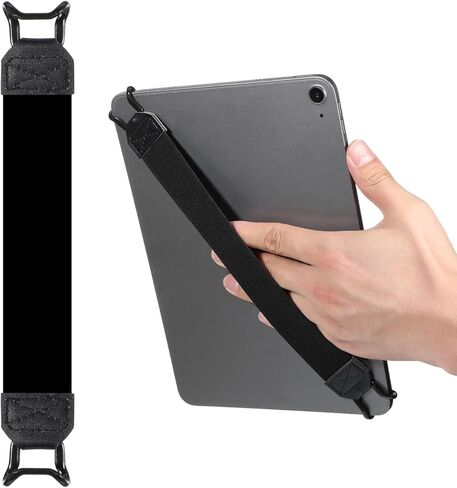 حزام اليد اللوحي ، 8.6-15 بوصة شريحة قرص قابلة للتعديل عالمي ، أقراص متعددة الاستخدامات مقبض مقبض مقبض مقبض مناسبة لجميع أقراص 7-11 "(أسود) in Kuwait