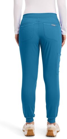 Med Couture Touch Women's Scrub Pant Yoga Jogger with 5 Pockets & Drawstring Waistband - MC7710 in Kuwait