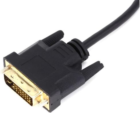 Artibetter DVI Male to VGA Female Video Adapter DVI إلى Cable Cable Cable Cable عالية الدقة للكمبيوتر التلفزيوني in Kuwait