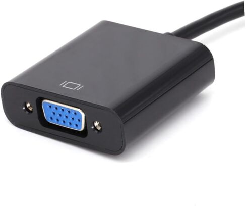 Artibetter DVI Male to VGA Female Video Adapter DVI إلى Cable Cable Cable Cable عالية الدقة للكمبيوتر التلفزيوني in Kuwait