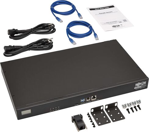 Tripp Lite Serial Console Server 48-port 2 منافذ USB مزدوجة GBE 16GB فلاش 1U (B098-048) in Saudi Arabia