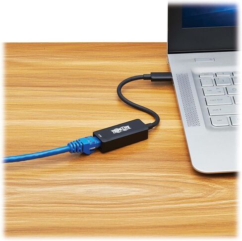 TRIPP LITE USB-C إلى RJ45 GIGABIT Ethernet Network Adapter ما يصل إلى 2.5 غيغابت في سرعة الشبكة الثانية-Windows ، MacOS ، Chrome و Linux متوافق على نطاق واسع-USB 3.2 Gen 1 ، ضمان لمدة 3 سنوات (U436-06N-2P5) in Kuwait