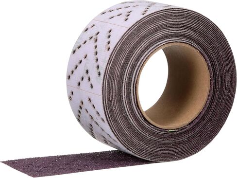 Cubitron 3M Hookit Abrasive Sheet Roll, 34440, Multi-Hole, 70 mm x 8 m, 40+ Grade, Automotive Sanding Roll Sandpaper for Coating Removal, Body Repair, Auto Sanding in Saudi Arabia