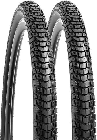 إطارات الدراجة YUNSCM 700C 700x45C/47-622 و700C صمام شريدر لأنابيب الدراجة مع شريطين حافة متوافق مع إطارات وأنابيب الدراجة 700 × 45C 28x1.75 (W-2121) in Saudi Arabia