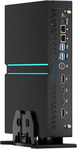 MSECORE MINI PC I9 ، CORE I9-13900F 24 CORES UP TO 5.6GHz مع GERFORCE RTX 4070 12G كمبيوتر سطح المكتب ، 64G DDR5 RAM 4T PCIE 4.0 SSD ، WIFI 6E ، دعم 8K ، أربعة شاشة ، LAN ، Windows 11 PRO PRO in Kuwait