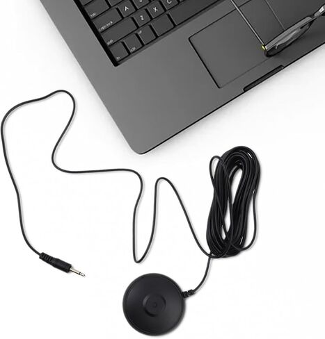 3.5mm Calibration Microphone For Audio Video Receiver Home Theater Systems, Desktop Measurement Mic For Speaker Output Levels, Compatible With 150 Receiver Models in Kuwait