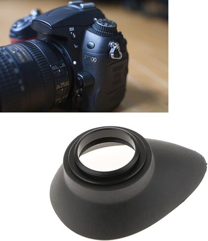 Viewfinder Blindfold 22MM Eyecup Eyepiece Replace Fit for Nik D700 D800 F5 F6 D4 D3X D3S D2X D2H Cameras in Saudi Arabia