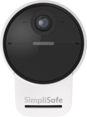 Simplisafe Outdoor Security Camera Series 2 ، 1080p Wireless and Dired Home Camera - متوافقة مع نظام Gen 3 (متجدد) in Kuwait