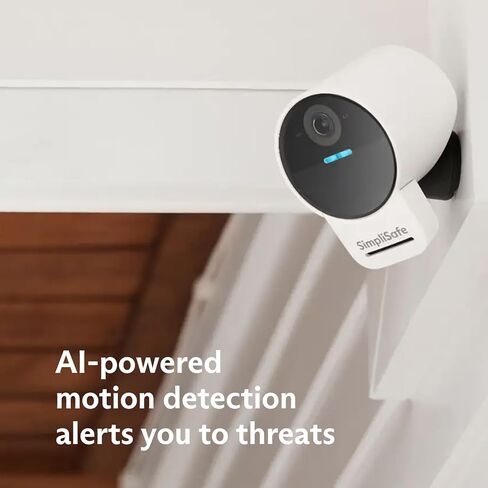 Simplisafe Outdoor Security Camera Series 2 ، 1080p Wireless and Dired Home Camera - متوافقة مع نظام Gen 3 (متجدد) in Kuwait