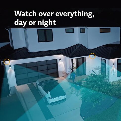 Simplisafe Outdoor Security Camera Series 2 ، 1080p Wireless and Dired Home Camera - متوافقة مع نظام Gen 3 (متجدد) in Kuwait