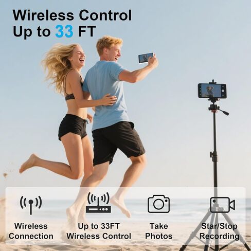 Ossomo Selfie Monitor Screen for iPhone & Android,4K 30fps Magnetic Wireless Screen Mirroring,Back Camera Monitor for Vlogging Live Streams TikTok in Saudi Arabia