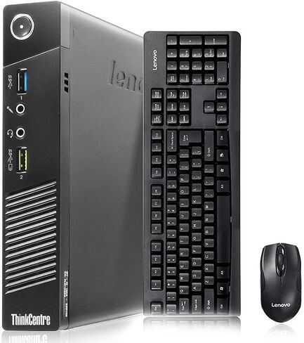 Lenovo ThinkCentre Mini M73 Tiny Desktop Refurbished Computer i7, 16GB RAM,New 1TB SSD, Wireless Keyboard Mouse,VGA,DP,HDMI, WiFi, Bluetooth (Renewed) in Saudi Arabia