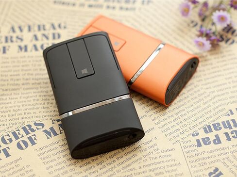 Lenovo N700 Dual Touch Slim 2.4G Wireless Mouse Bluetooth 4.0(Orange) in Saudi Arabia