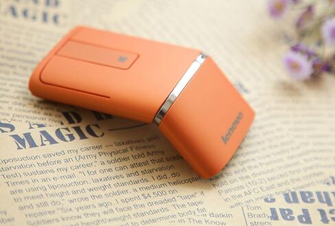 Lenovo N700 Dual Touch Slim 2.4G Wireless Mouse Bluetooth 4.0(Orange) in Saudi Arabia